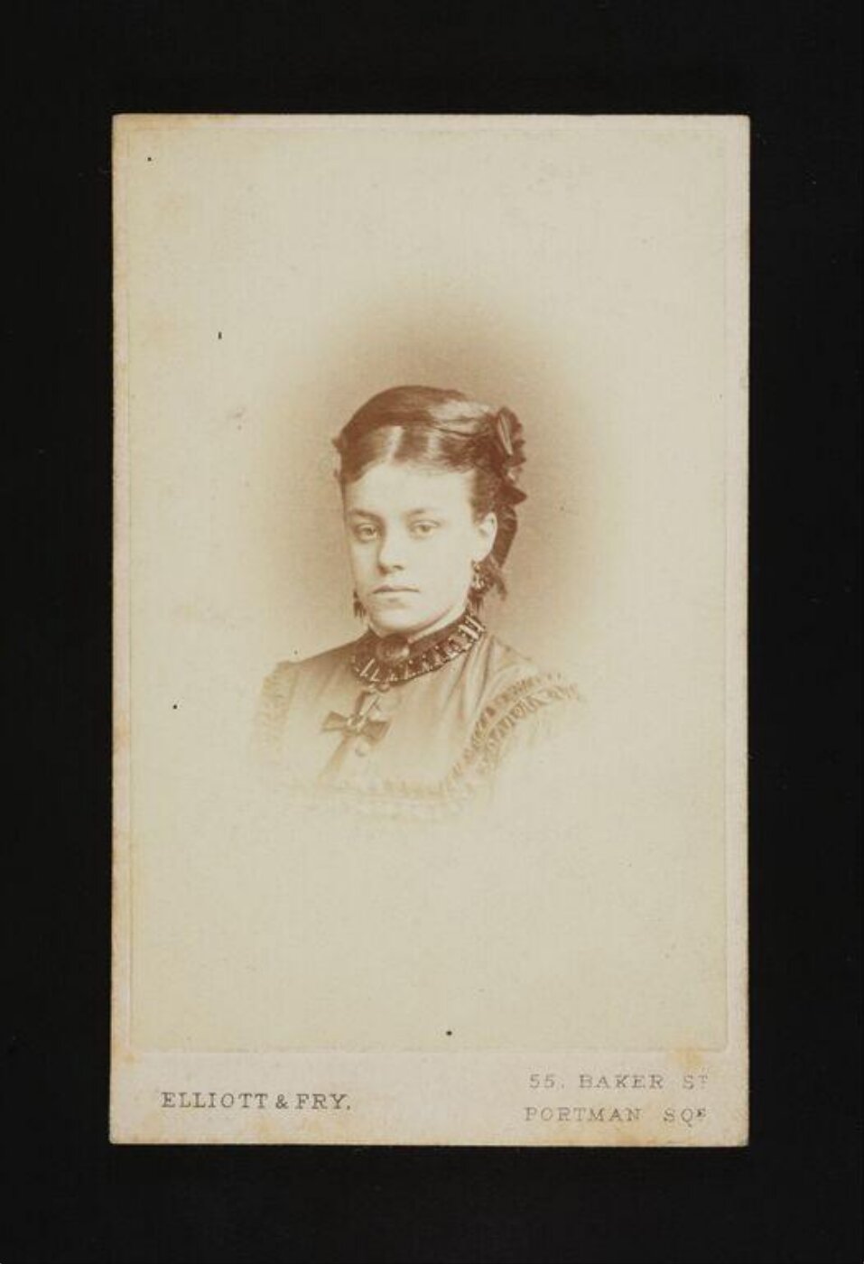 Elliott & Fry, A portrait of 'Lucy Fowles'