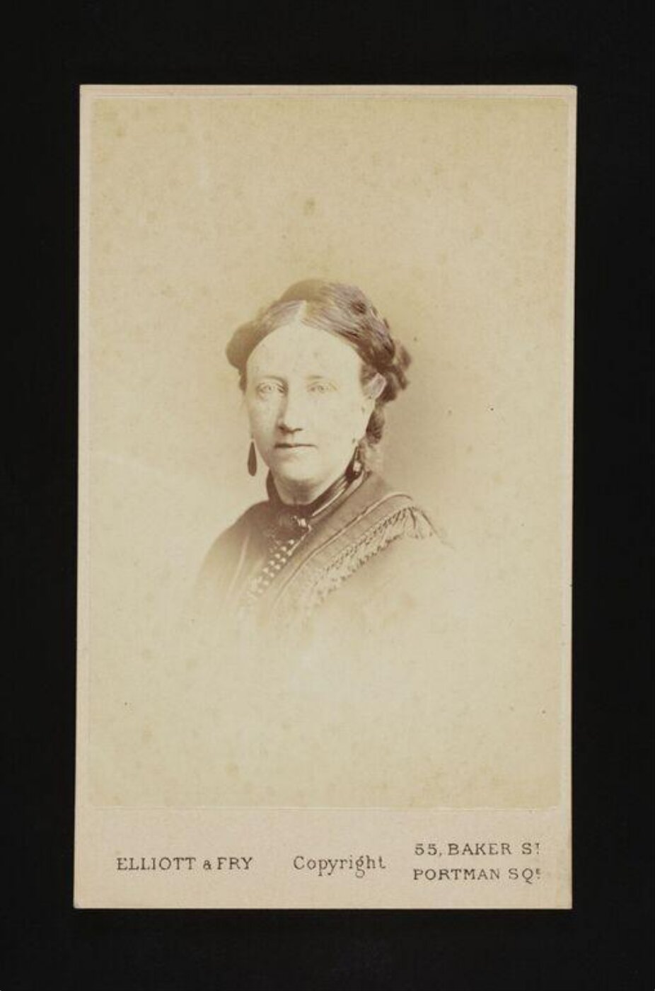 Elliott & Fry, A portrait of 'Mrs J. G. Iym'