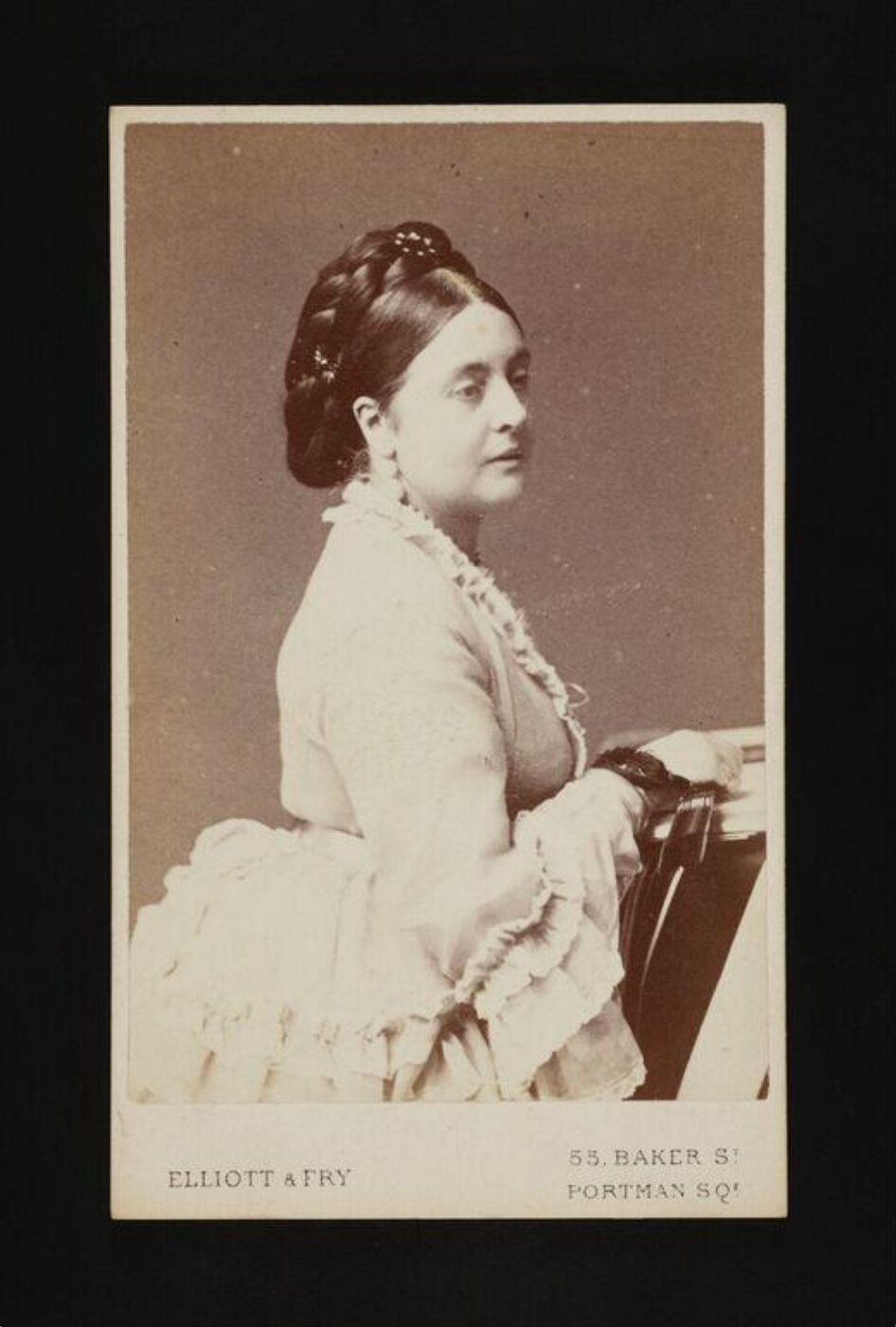 Elliott & Fry, A portrait of a woman