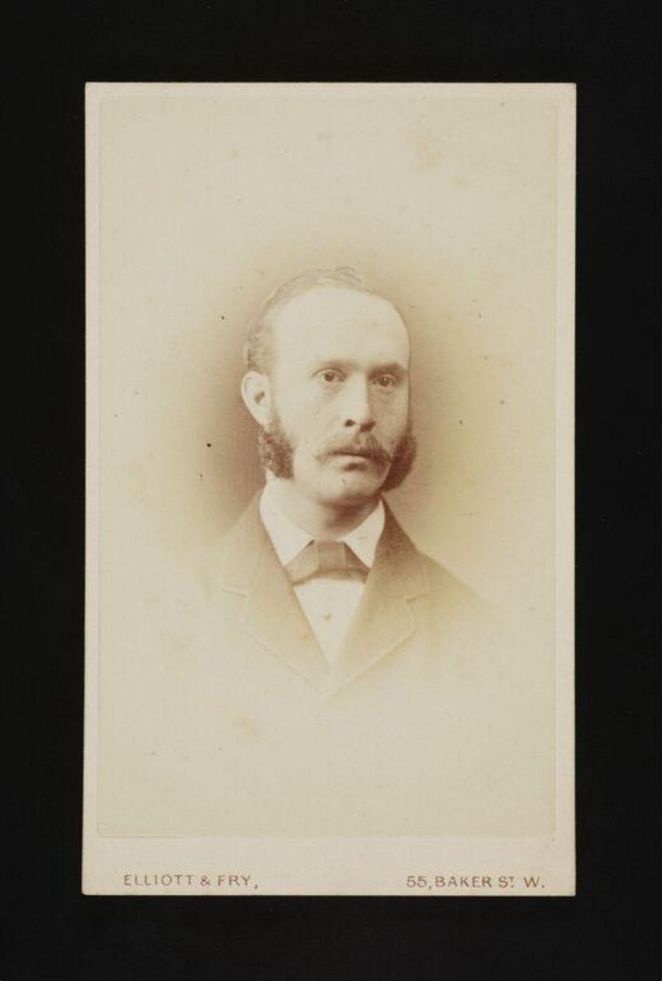 Elliott & Fry, A portrait of a man