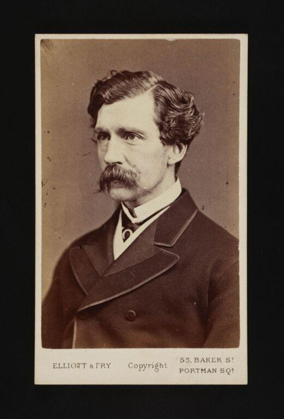 Elliott & Fry, A portrait of a man