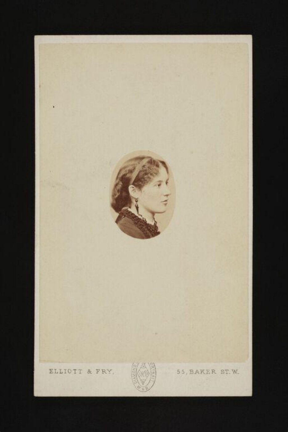 Elliott & Fry, A portrait of a woman