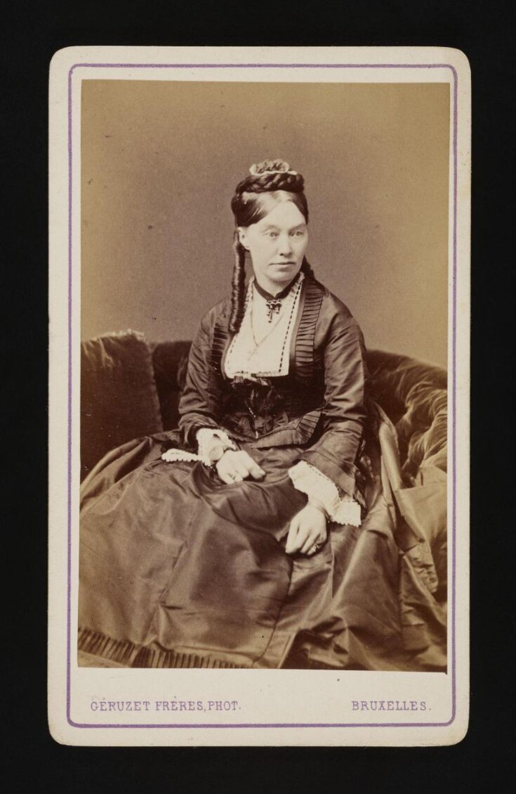 A portrait of a woman 'Mrs Chisholme' image