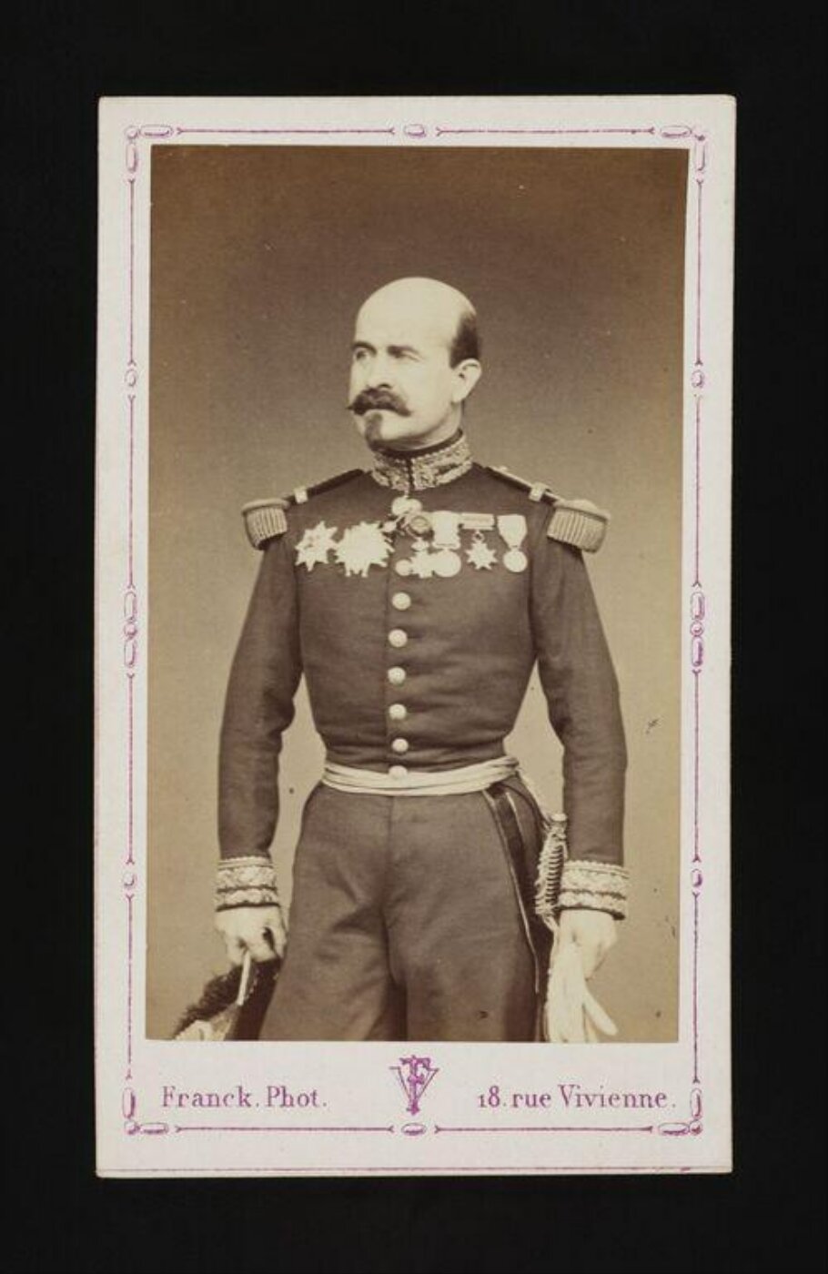 Franck, A portrait of 'General Lois-Jules Trochu'