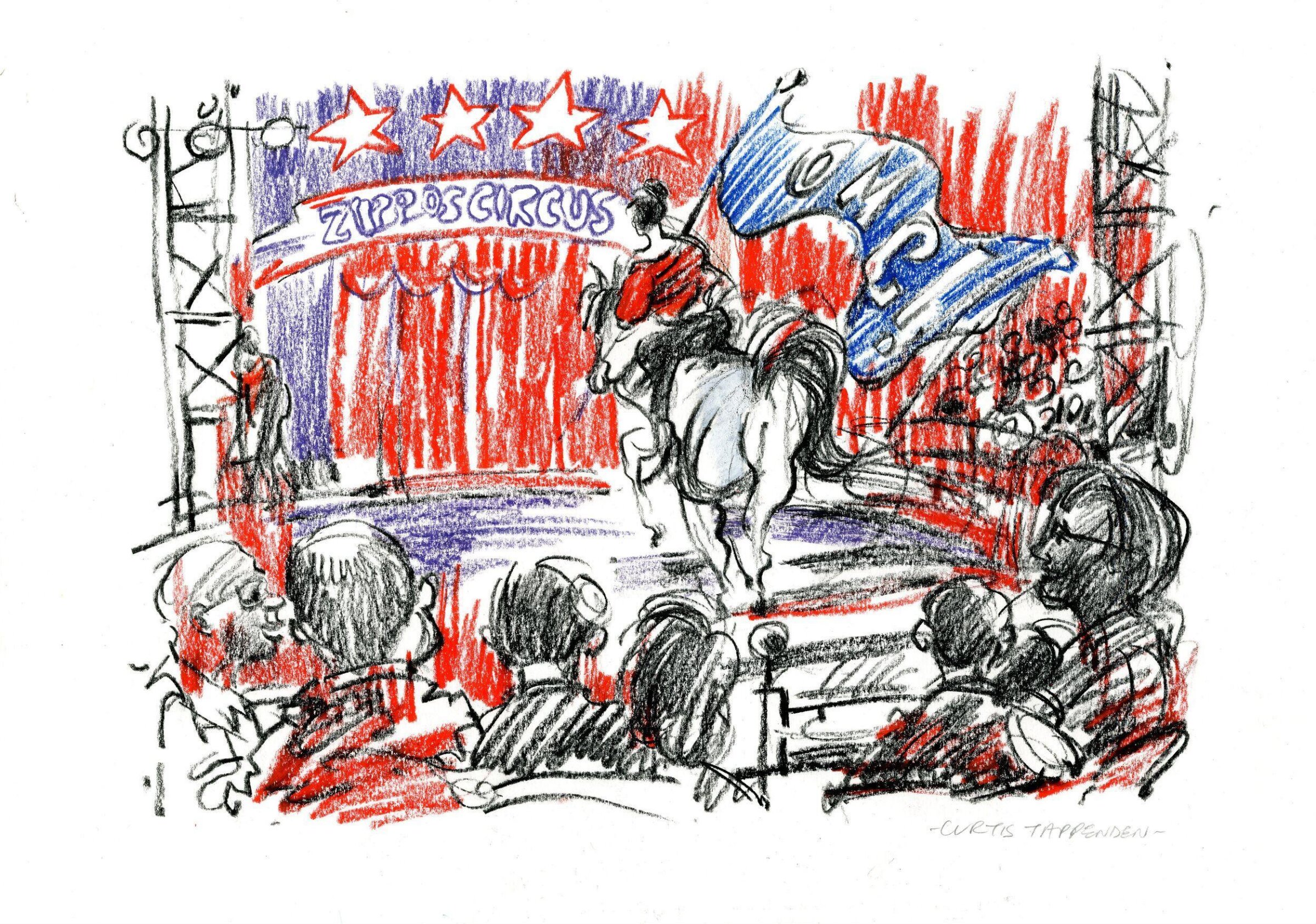Summer Roberts at Zippos OMG! Circus, Brighton 2015., Curtis Tappenden