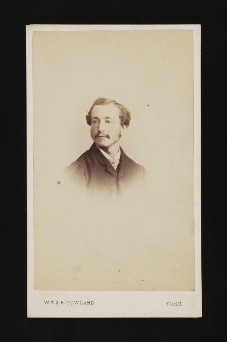 A portrait of a man 'F Langborne' image