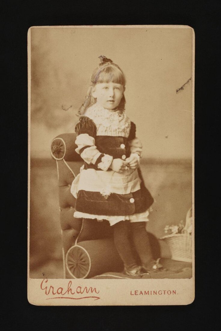 A portrait of a young girl image