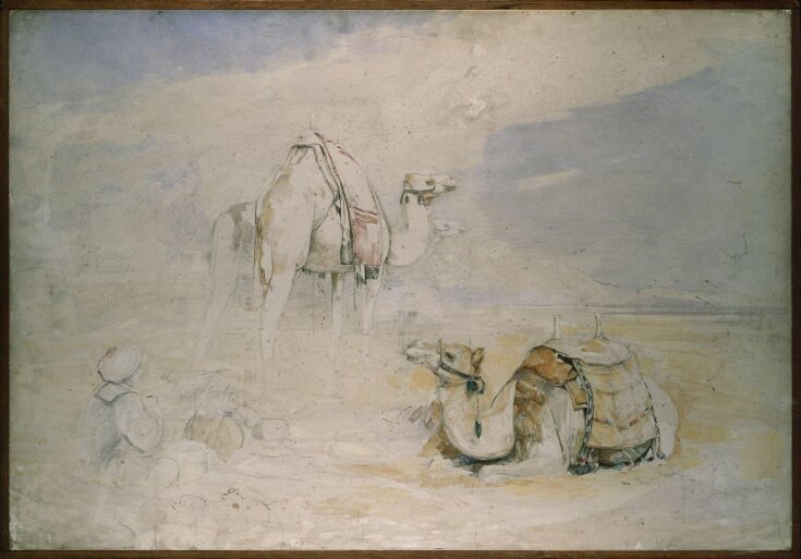 Study for 'A Halt in the Desert' top image