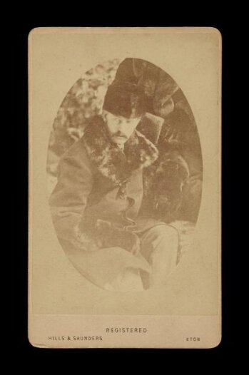 A portrait of 'Lt. Col. Elphinstone from W. Notman'