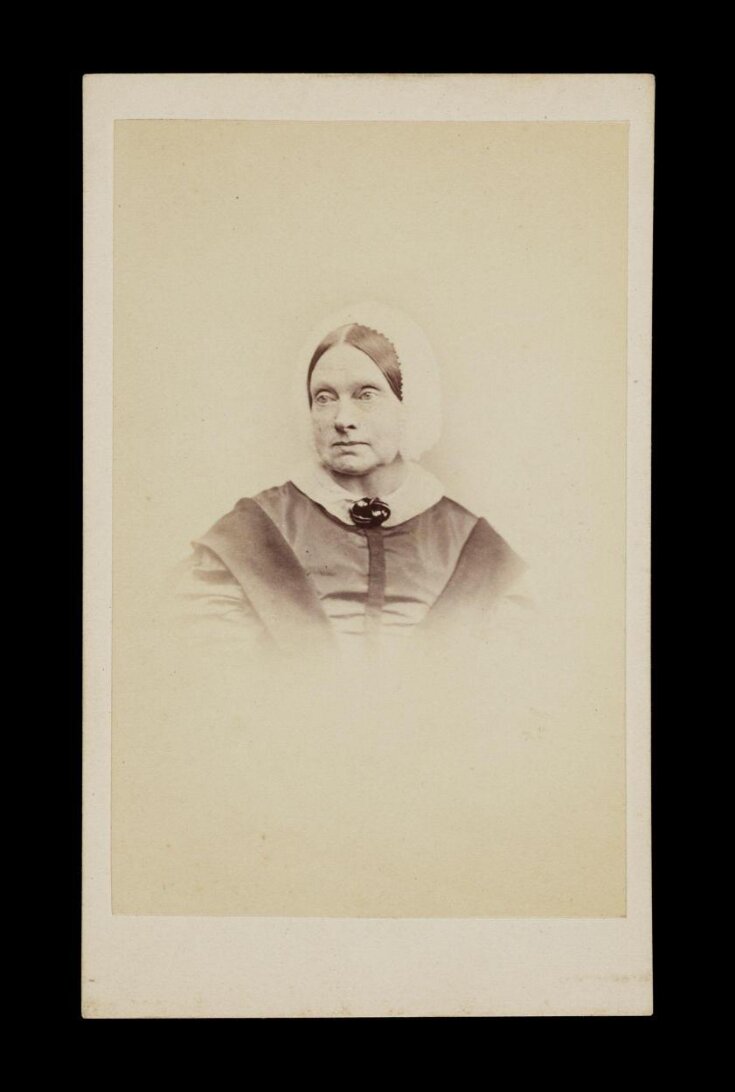 A portrait of a woman 'Mrs Page' image