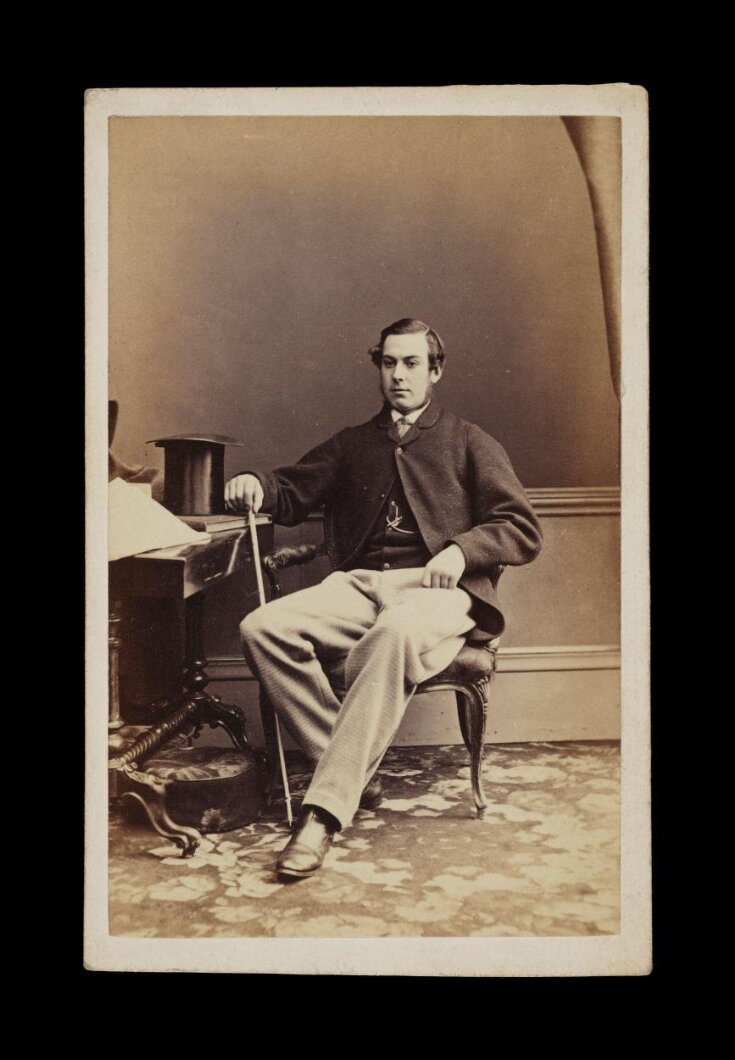 A portrait of a man 'F.G. Burmaster' top image