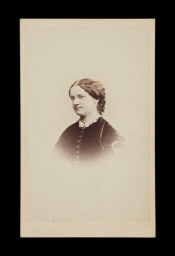 A portrait of a woman 'Miss Page'