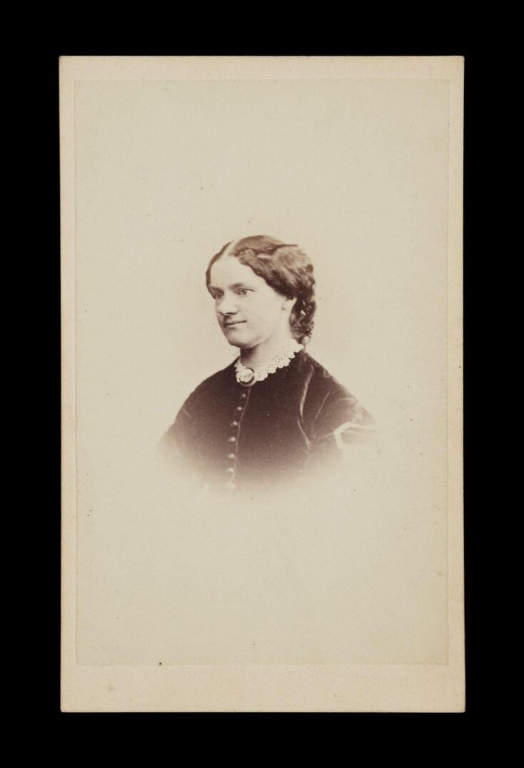 A portrait of a woman 'Miss Page' top image
