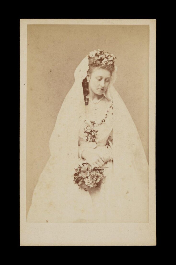 A portrait of Princess Lousie in her wedding dress top image