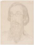 Study for a portrait of Lytton Strachey thumbnail 2