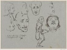 Sketched after seeing a Buffoon in Frankfurth | Hayter, George | V&A ...