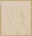 Sketch of the head of a young woman, possibly Eliza O'Neill thumbnail 2