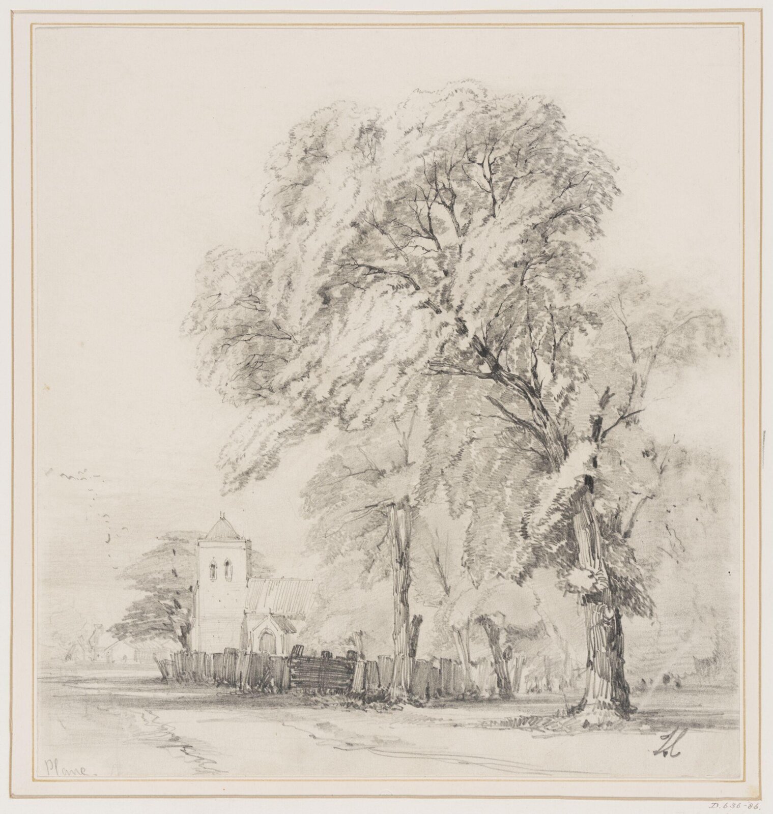 Drawing, John Callow, 1822-78