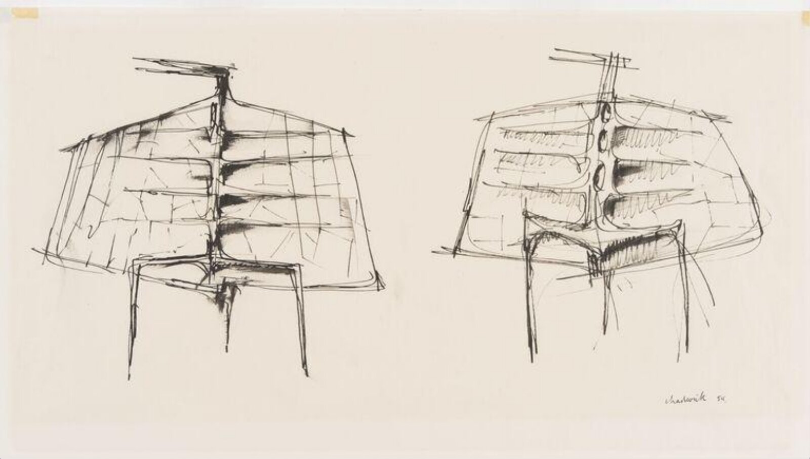 Drawing, Lynn Chadwick