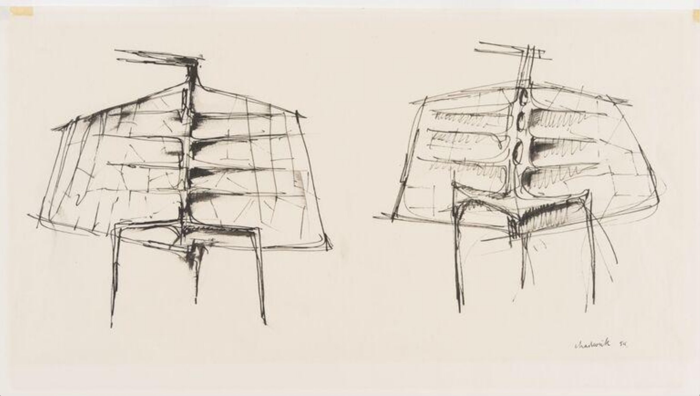 Drawing, Lynn Chadwick