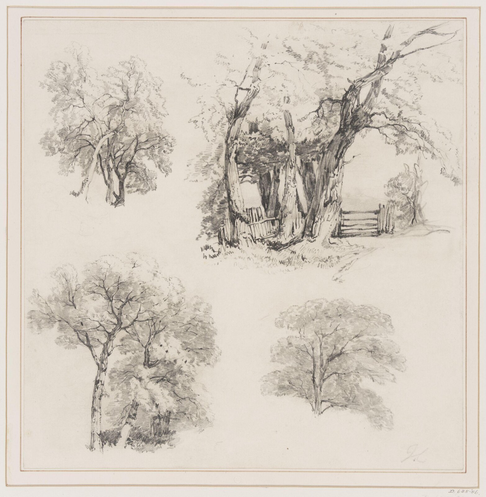 Drawing, John Callow, 1822-78