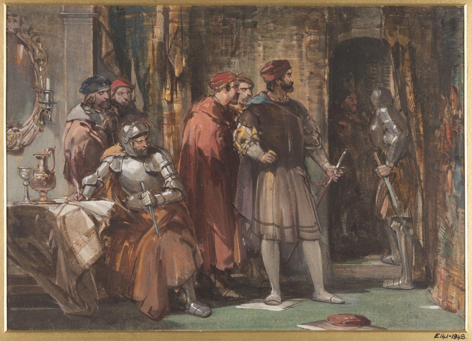 The Darnley Conspirators, Cattermole, ca. mid 19th century