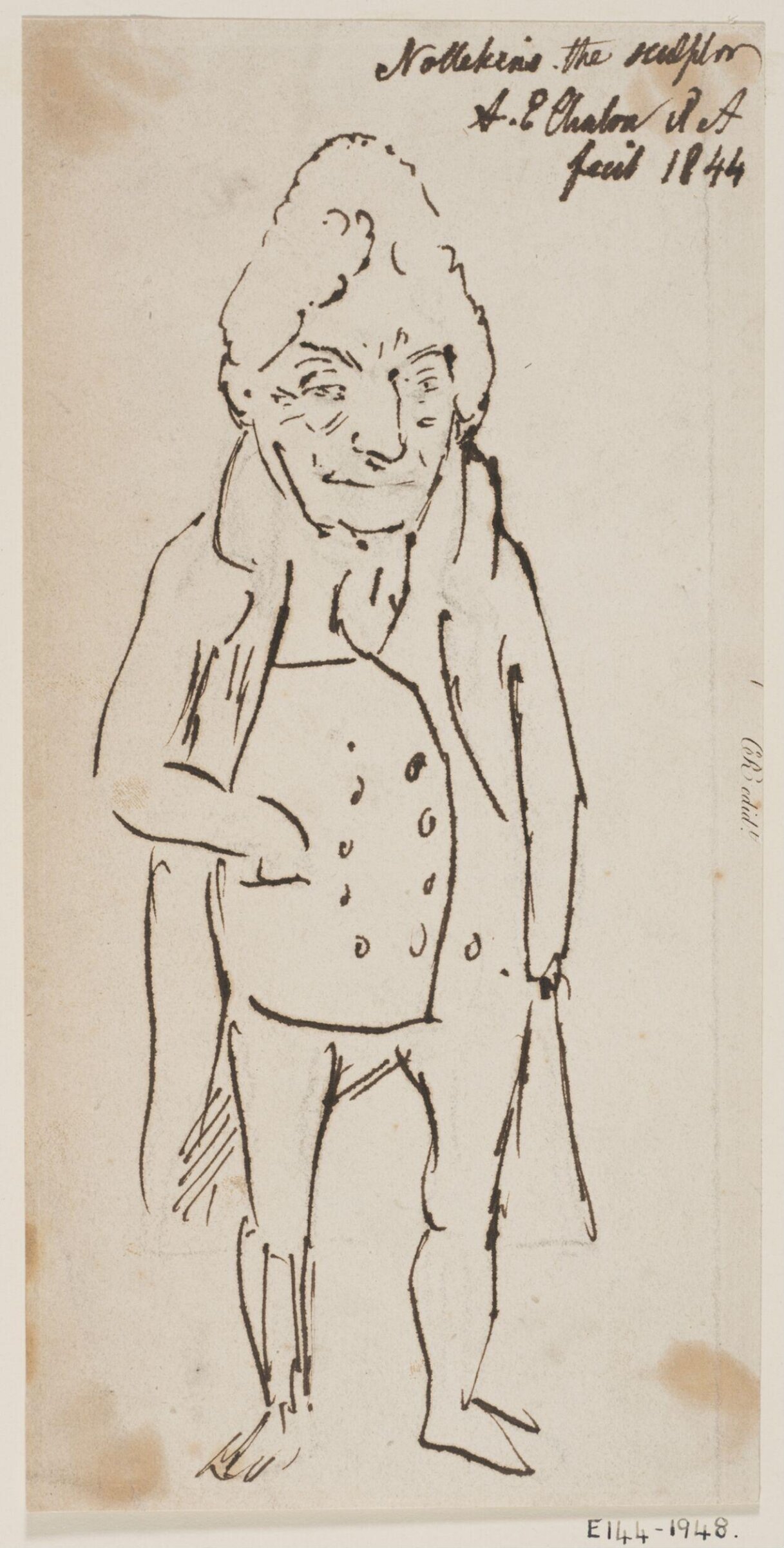 Drawing, Alfred Edward Chalon, 1844