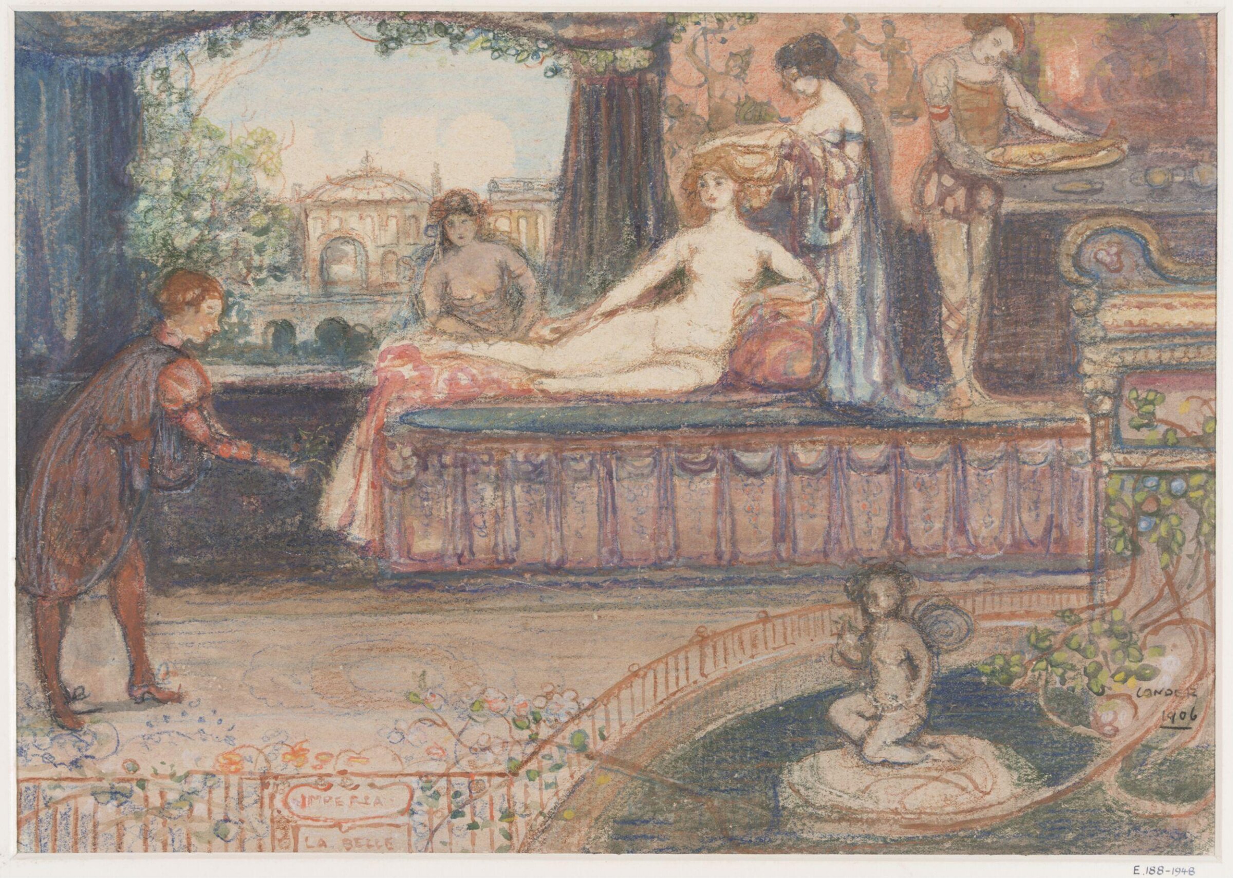 Imperia la Belle, Conder, 1906