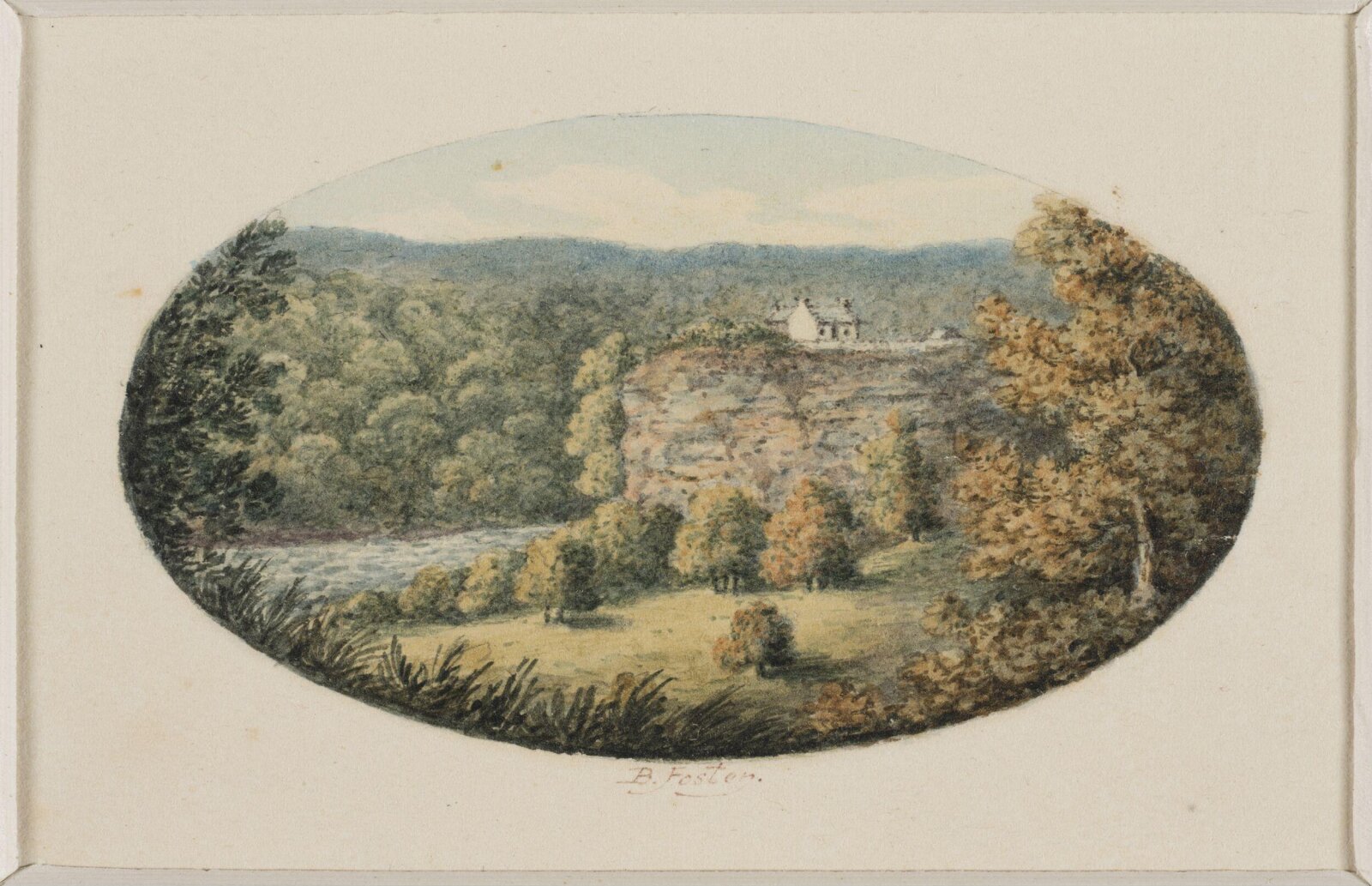 Watercolour, B. Foster, 1816