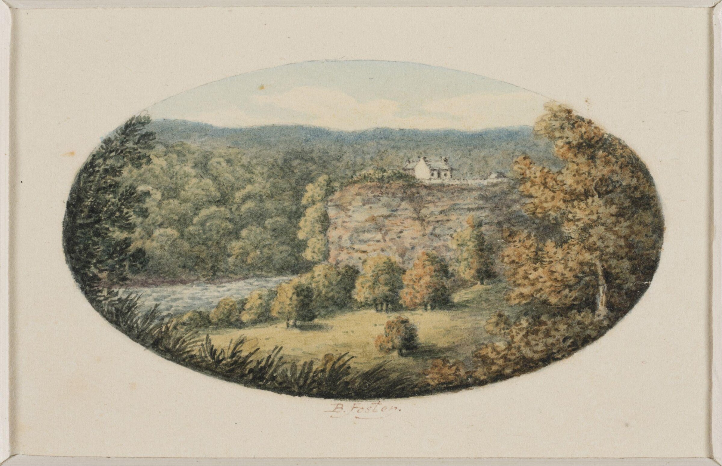 Watercolour, B. Foster, 1816