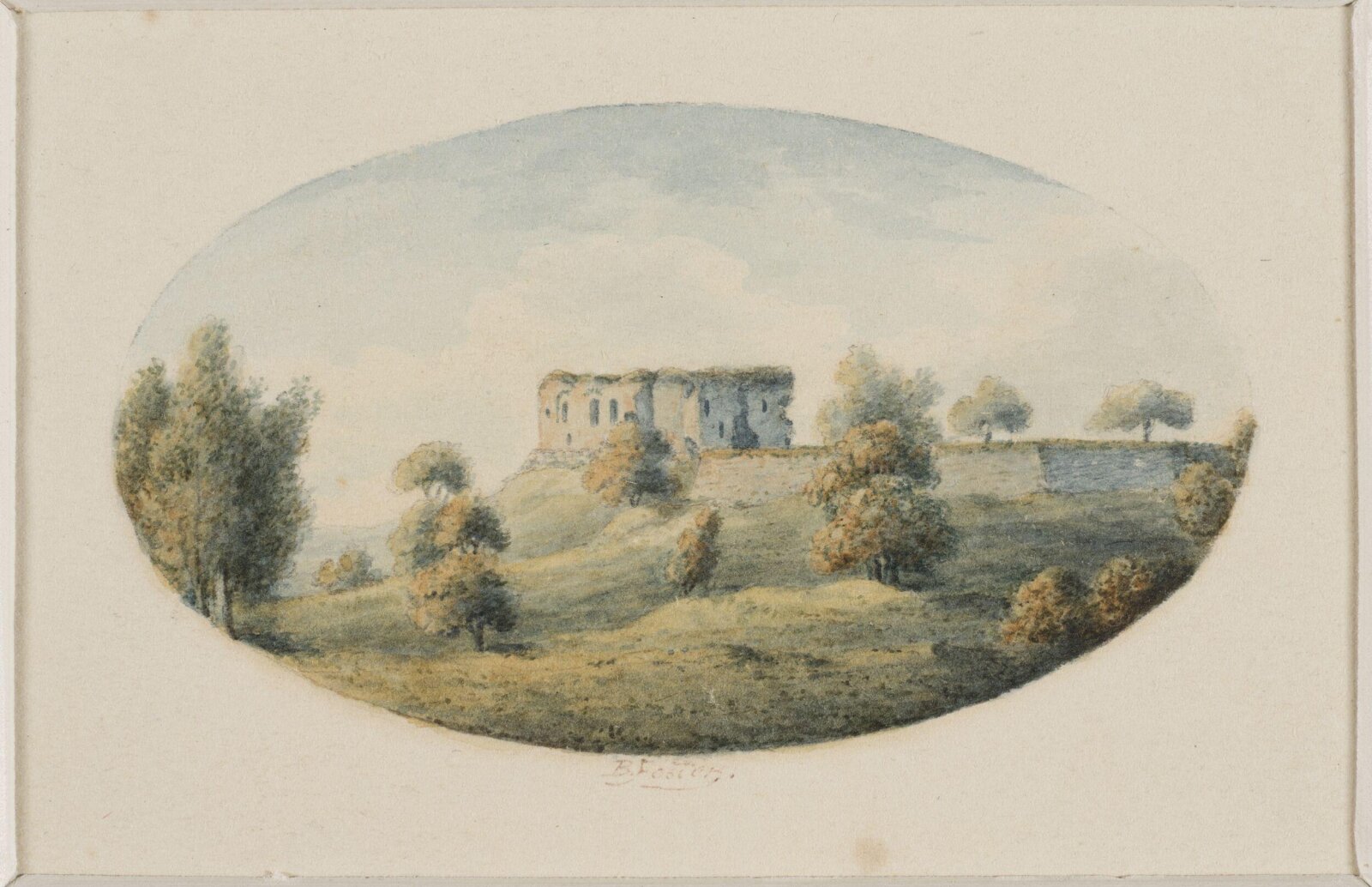 Watercolour, B. Foster, 1816