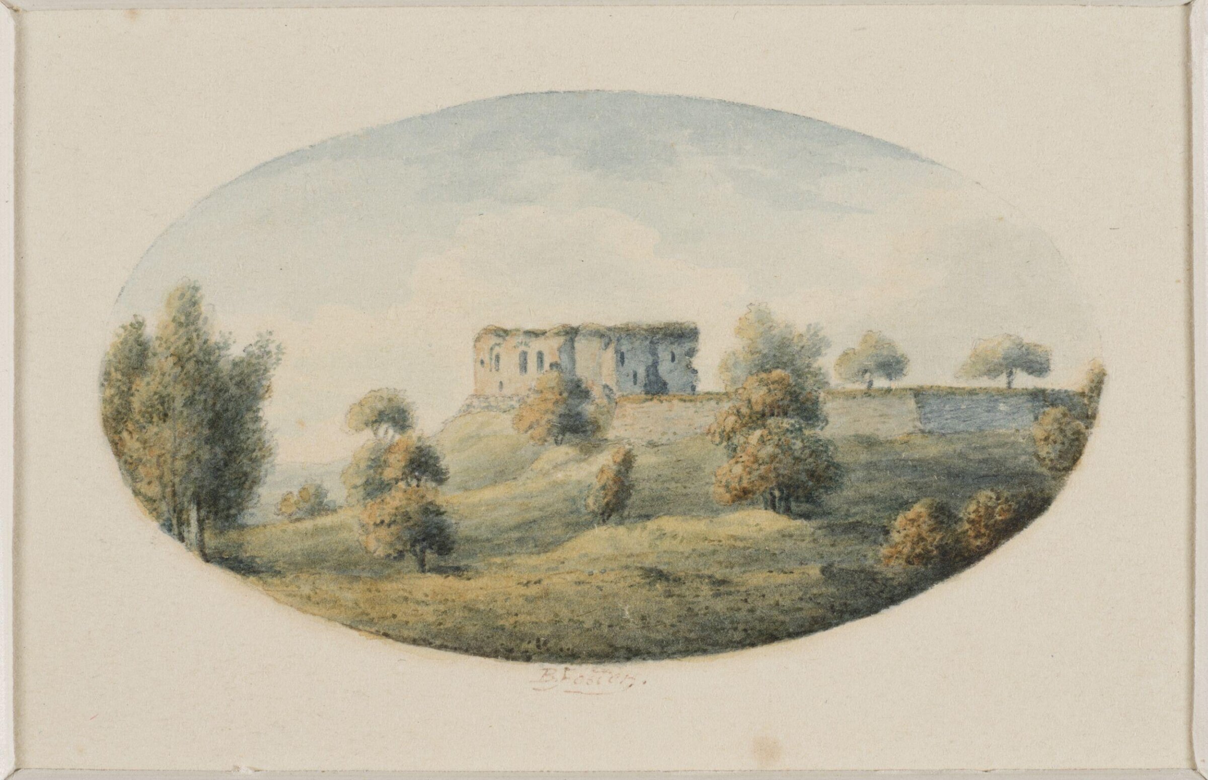 Watercolour, B. Foster, 1816