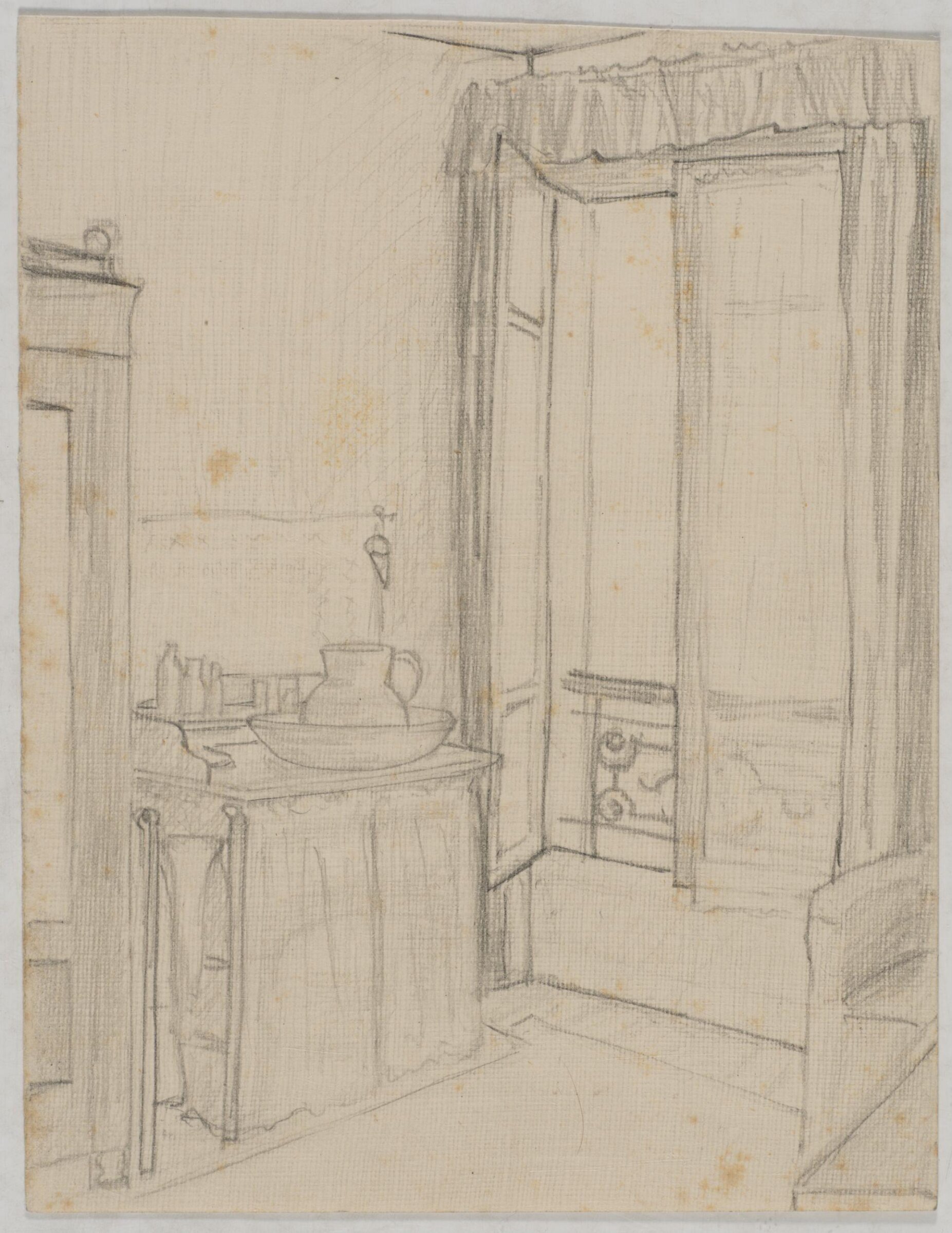 My room in Paris, Mary Eliott Brown, ca.1912-13