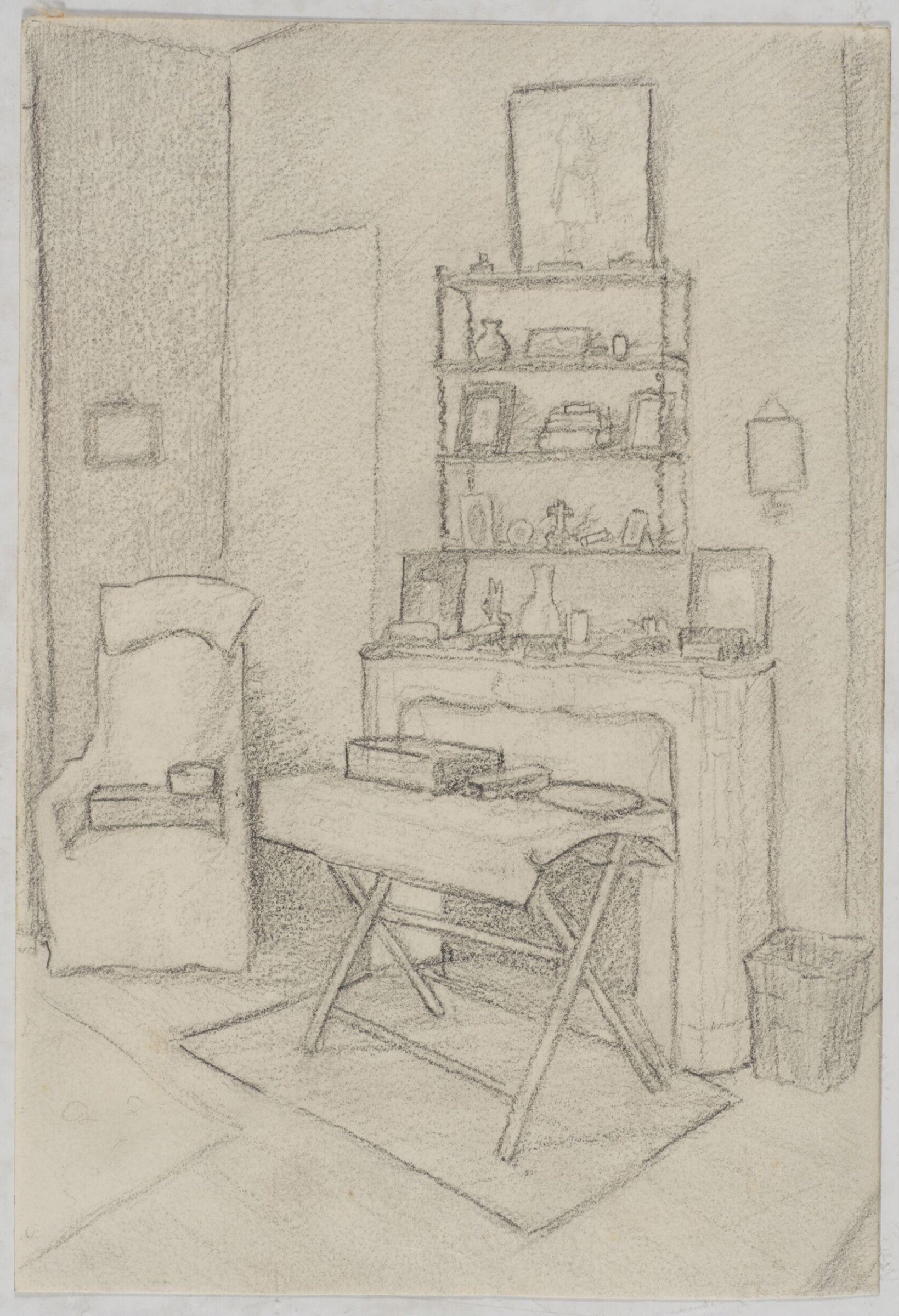 My room in Paris, Mary Eliott Brown, ca.1912-13