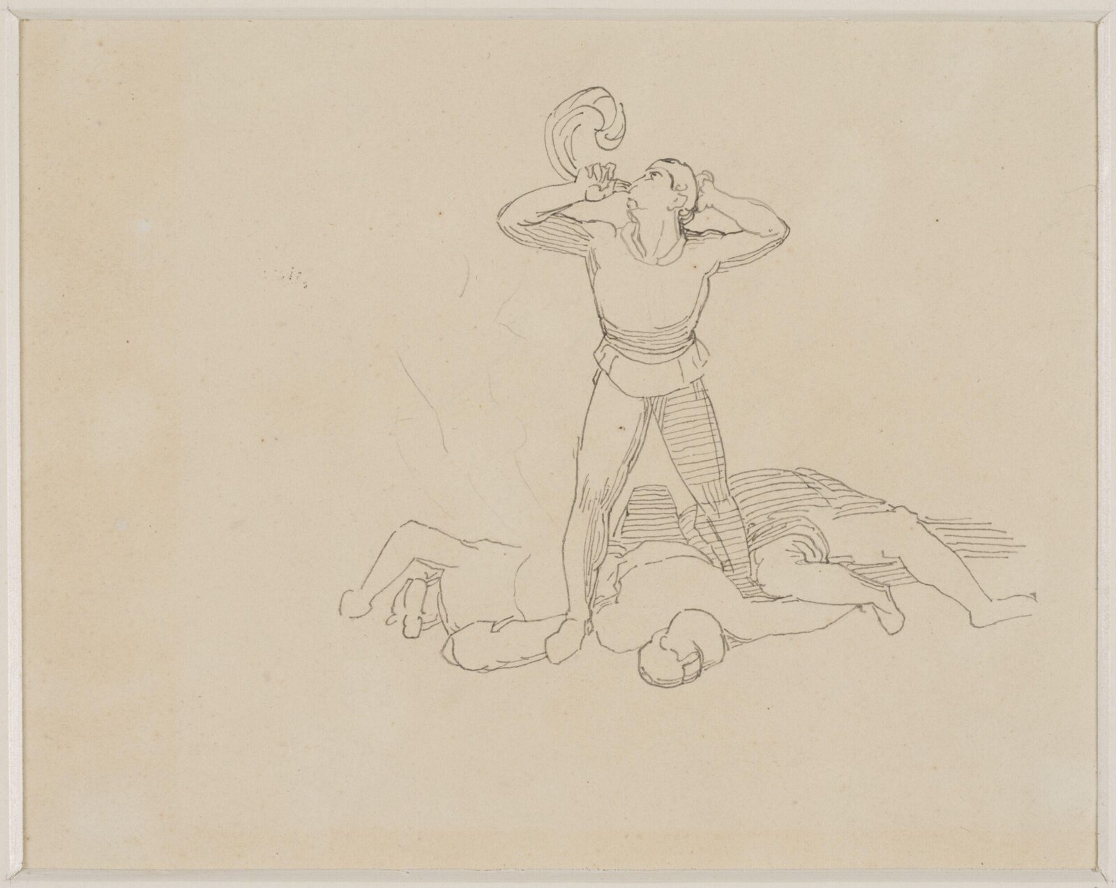 Drawing, Flaxman, ca. 1823