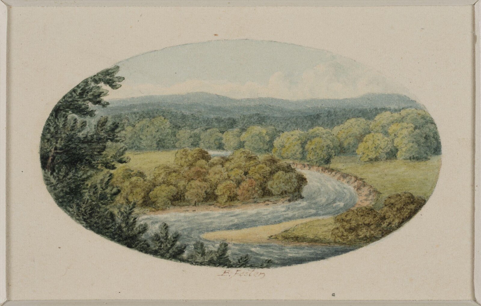 Watercolour, B. Foster, 1816