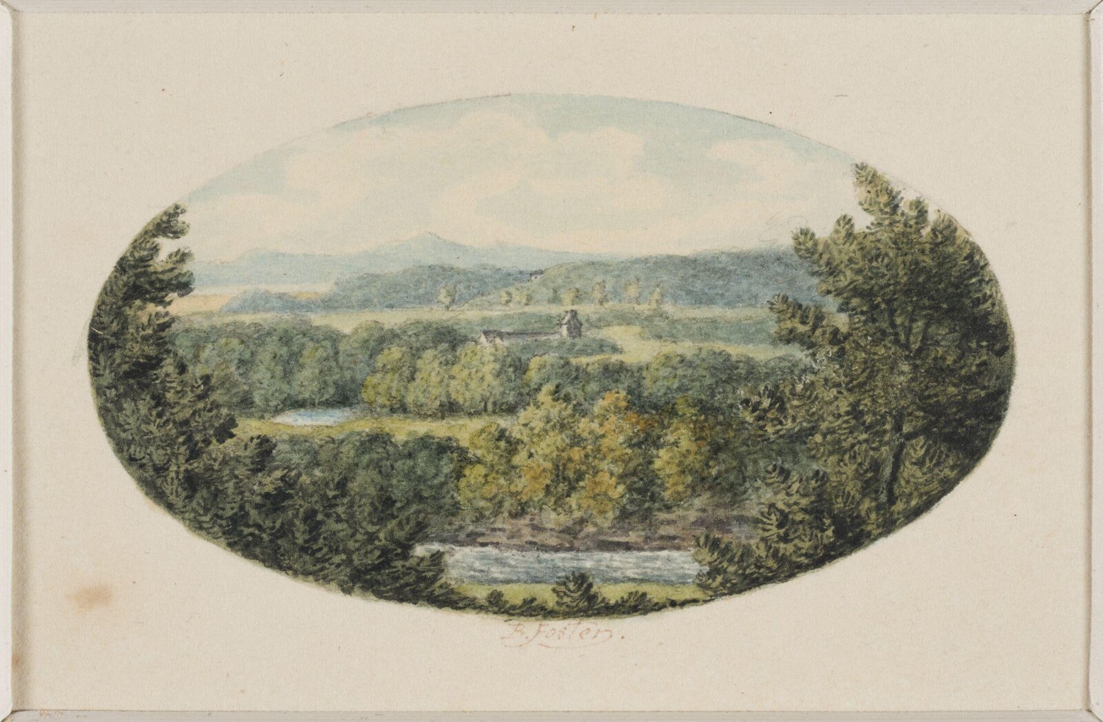 Watercolour, B. Foster, 1816