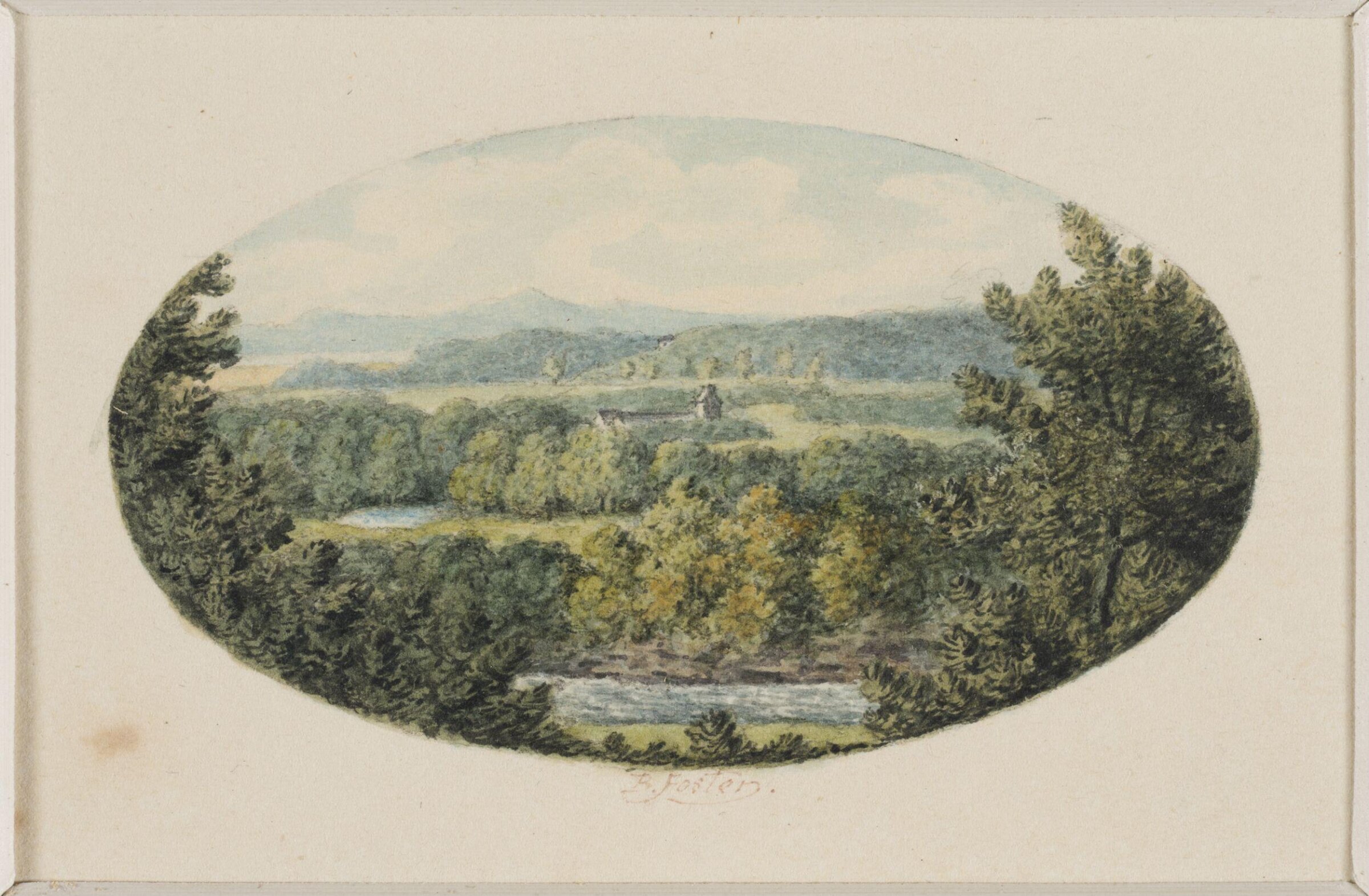 Watercolour, B. Foster, 1816