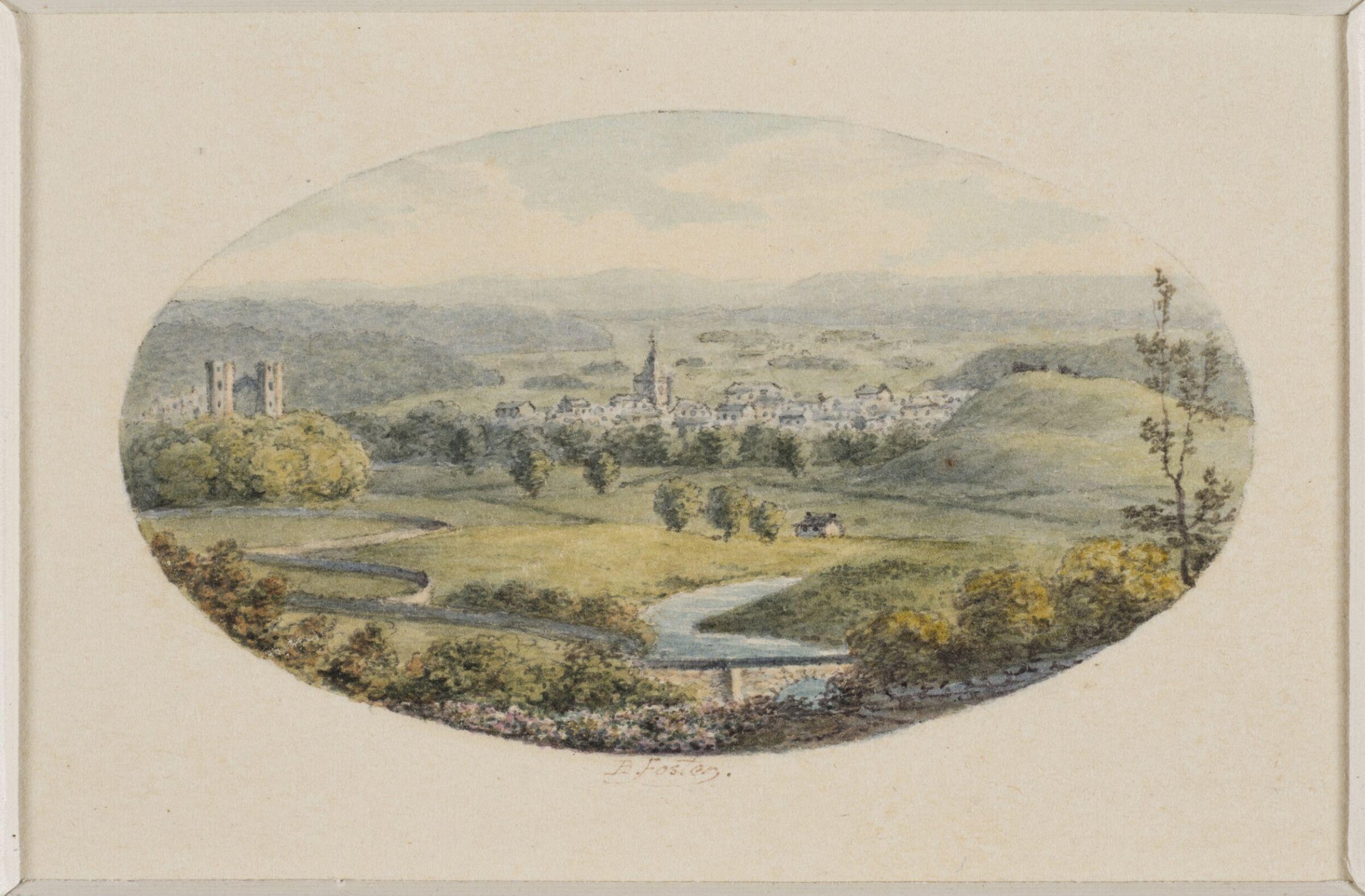 Watercolour, B. Foster, 1816