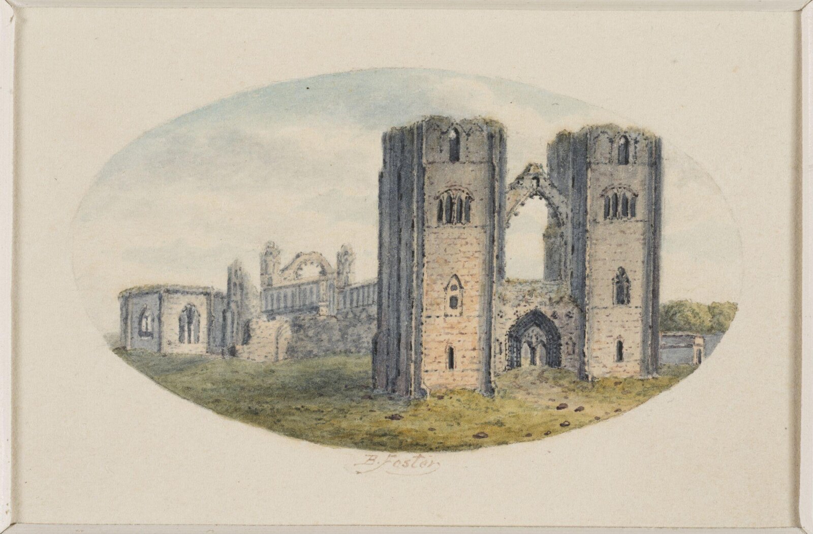 Watercolour, B. Foster, 1816