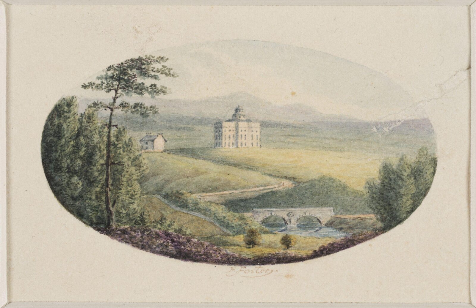 Watercolour, B. Foster, 1816