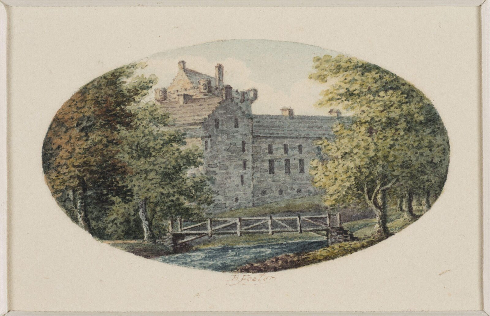 Watercolour, B. Foster, 1816