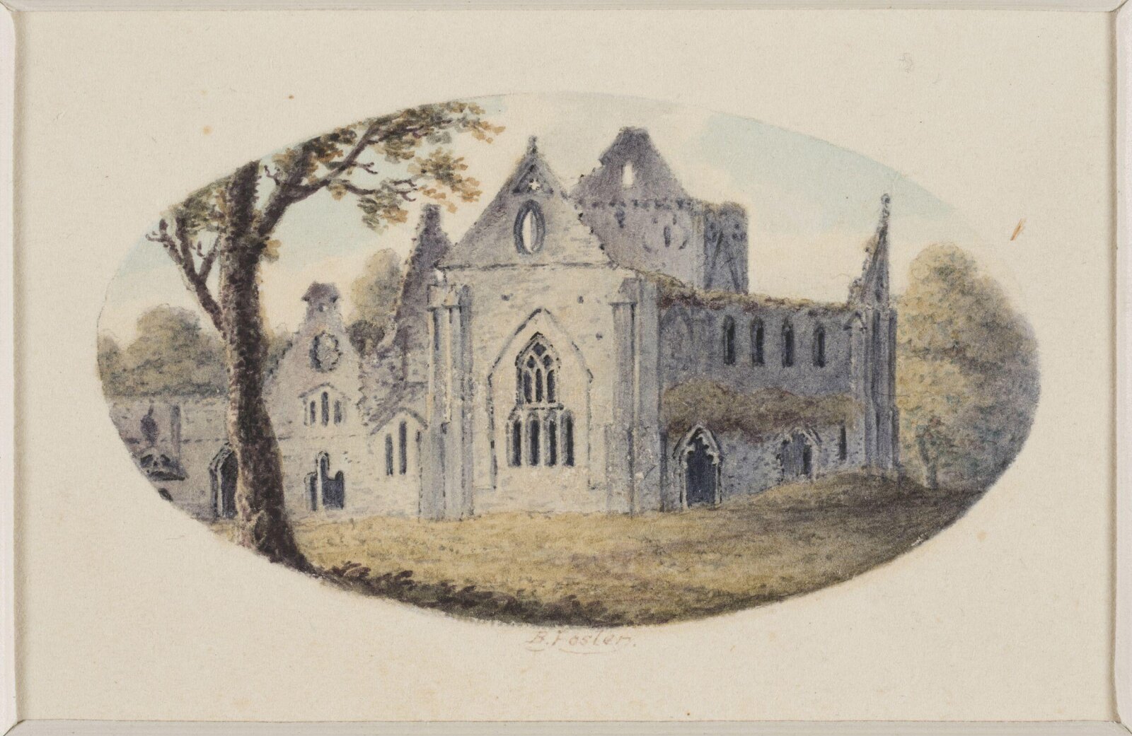 Watercolour, B. Foster, 1816