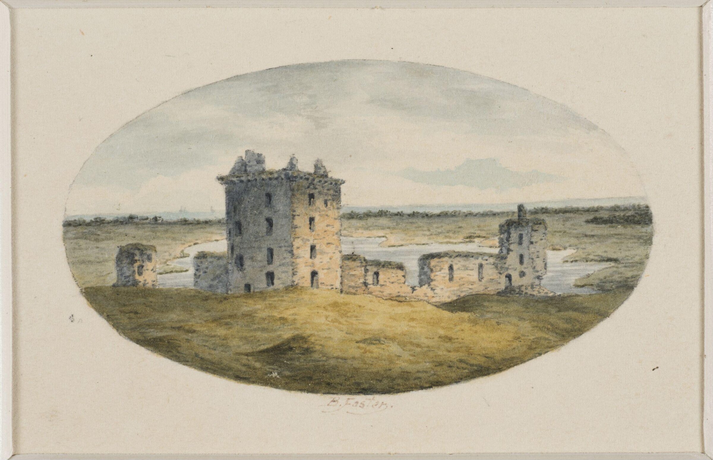 Watercolour, B. Foster, 1816