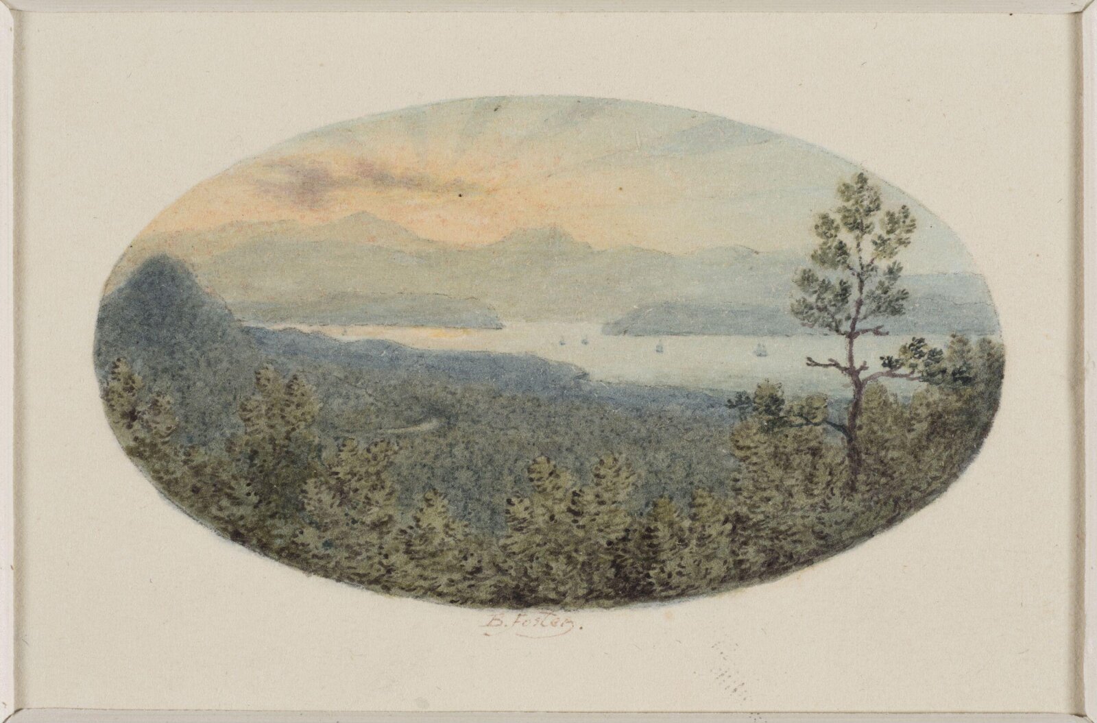Watercolour, B. Foster, 1816