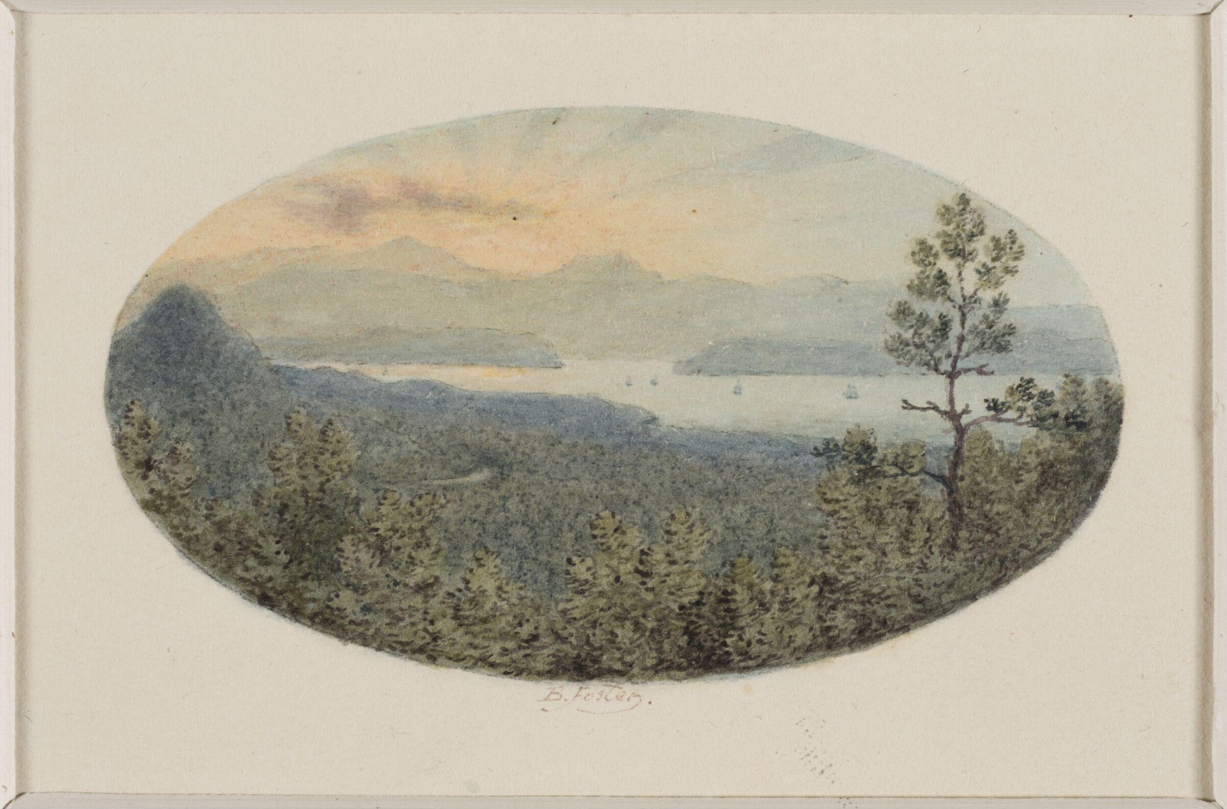 Watercolour, B. Foster, 1816
