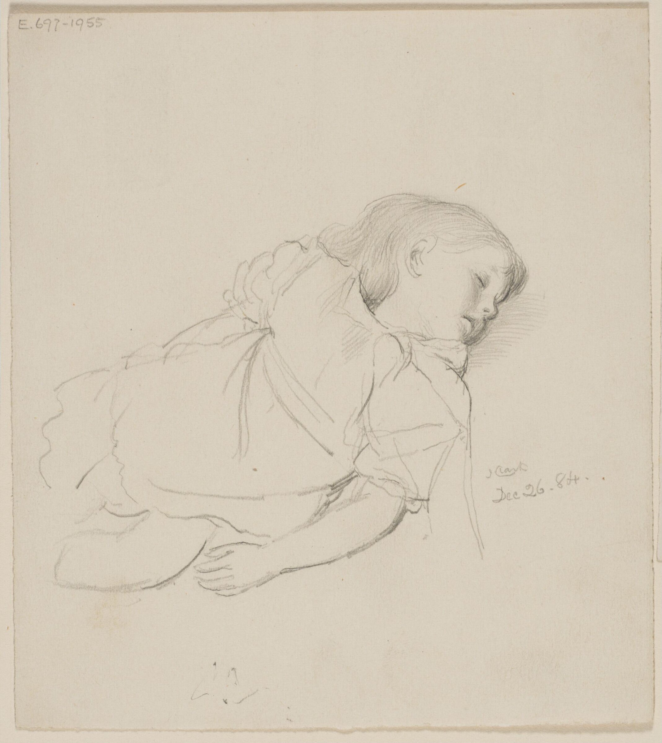 Drawing, Joseph Clark, c.1884