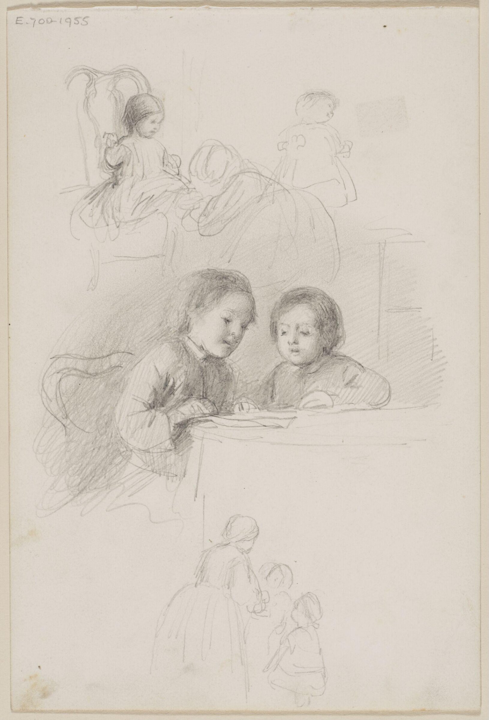 Drawing, Joseph Clark, c.1884