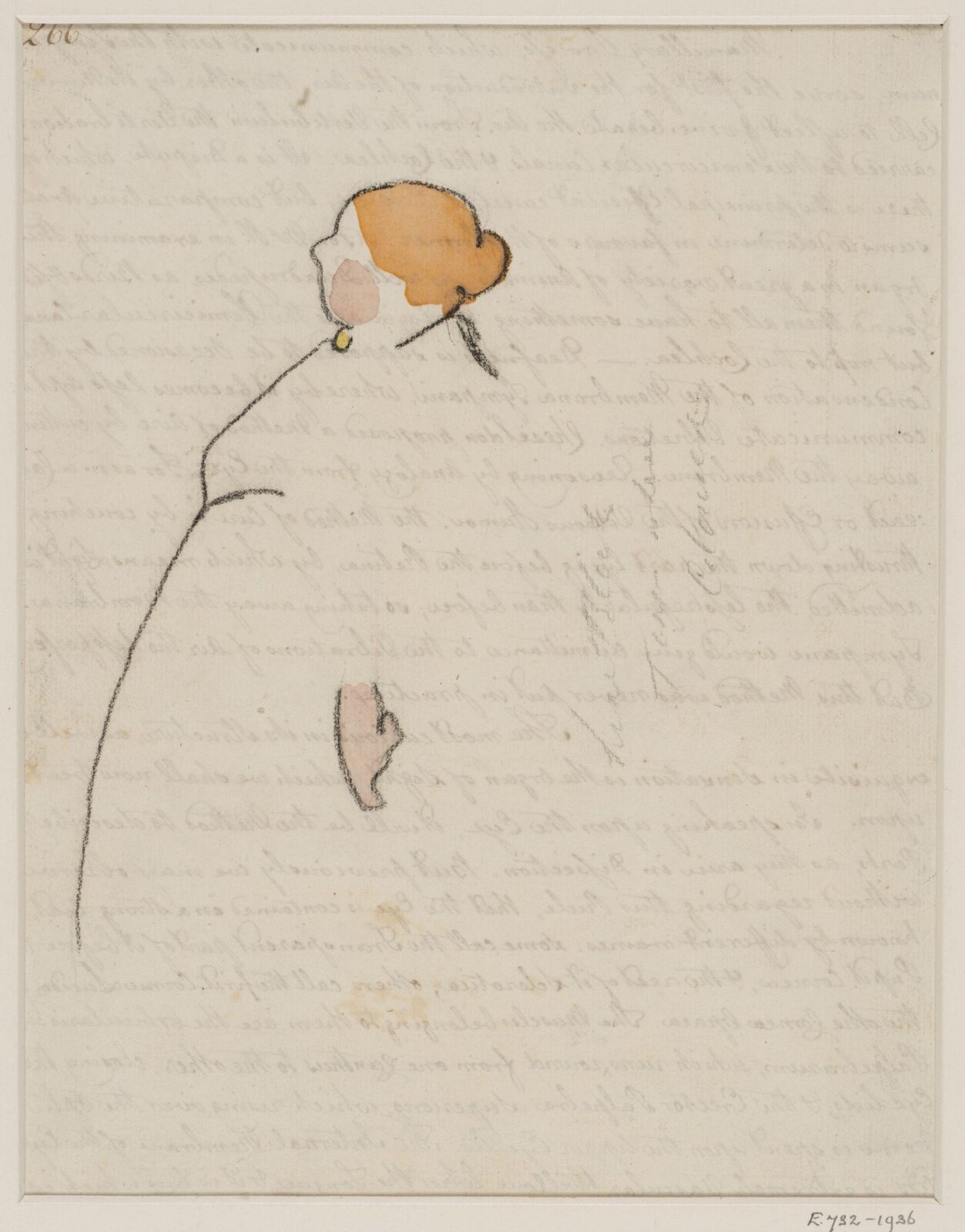 Drawing, Claud Lovat Fraser, c.1911