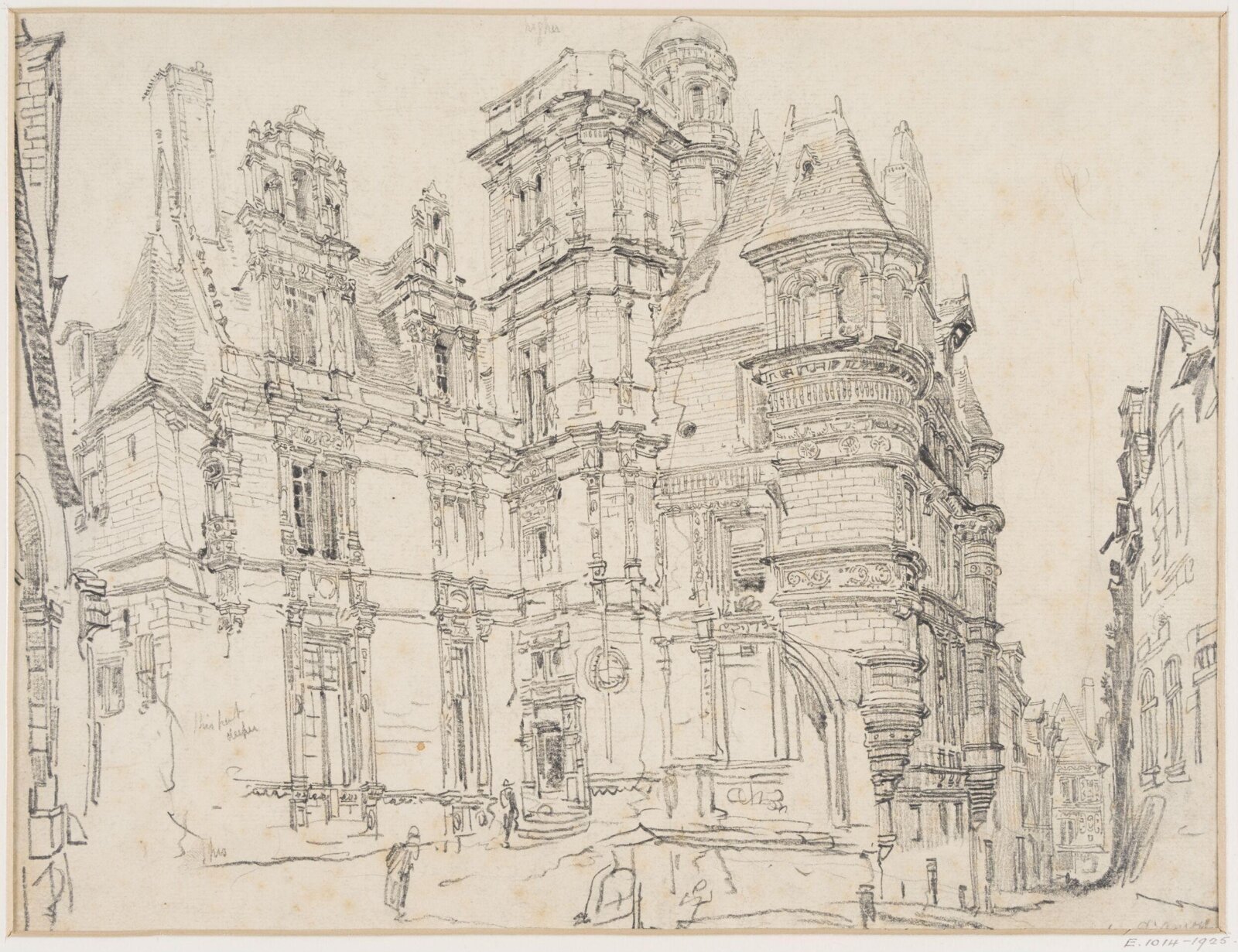 Angers-Maison duc D'Anjou, John Junior Burgess, ca. 1833-1874
